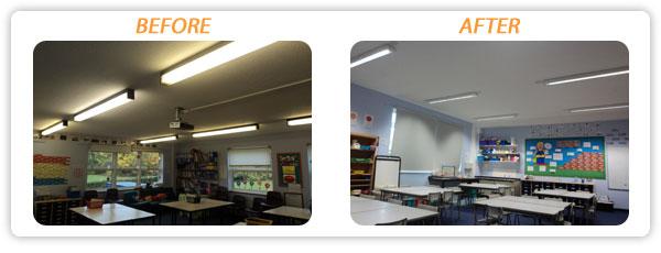LIGHTING UPGRADE - GREAT LINFORD PRIMARY SCHOOL, MILTON KEYNES