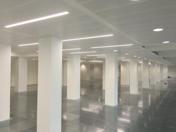 3E LINEAR LED LUMINAIRES SELECTED FOR PRESTIGIOUS LONDON OFFICE DEVELOPMENT.